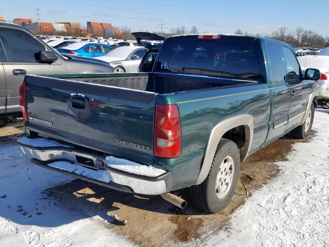 2GCEC19T231100089 - 2003 CHEVROLET SILVERADO GREEN photo 4