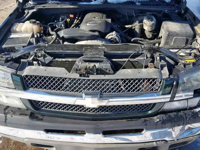 2GCEC19T231100089 - 2003 CHEVROLET SILVERADO GREEN photo 7