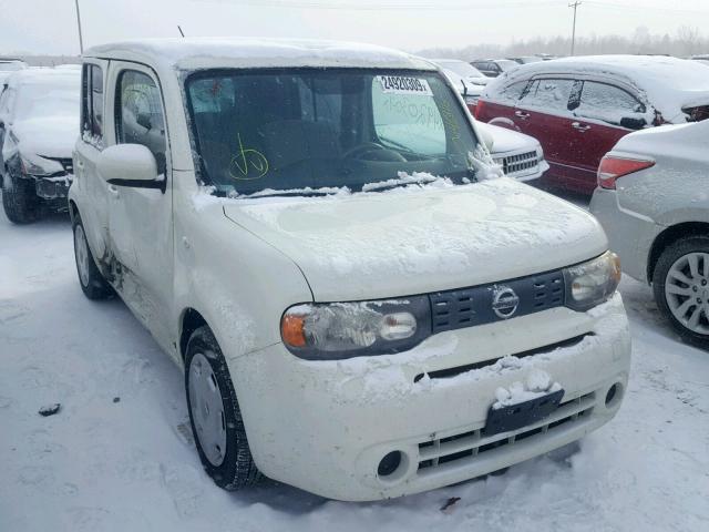 JN8AZ2KR2AT164498 - 2010 NISSAN CUBE BASE WHITE photo 1