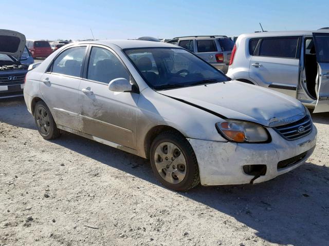 KNAFE121785495428 - 2008 KIA SPECTRA EX WHITE photo 1