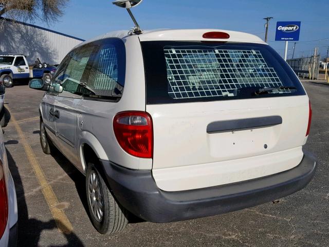 1D4GP21E66B514810 - 2006 DODGE CARAVAN C/ WHITE photo 3