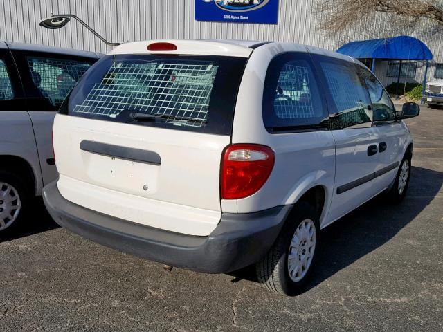 1D4GP21E66B514810 - 2006 DODGE CARAVAN C/ WHITE photo 4