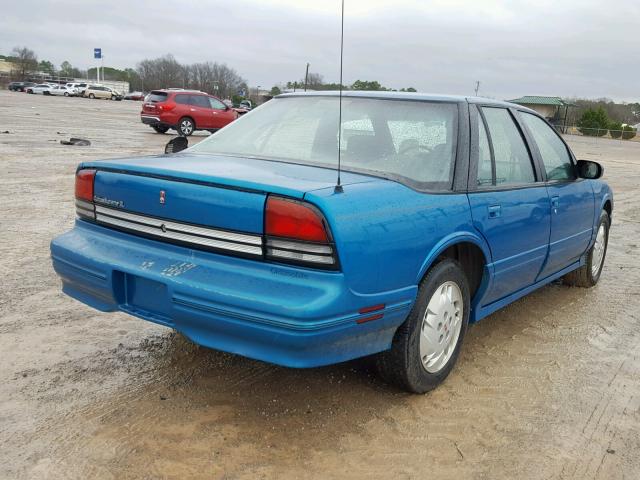 1G3WH52M4SD371495 - 1995 OLDSMOBILE CUTLASS SU BLUE photo 4