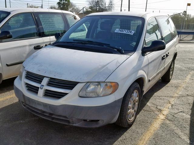 1D4GP21E96B514669 - 2006 DODGE CARAVAN C/ WHITE photo 2