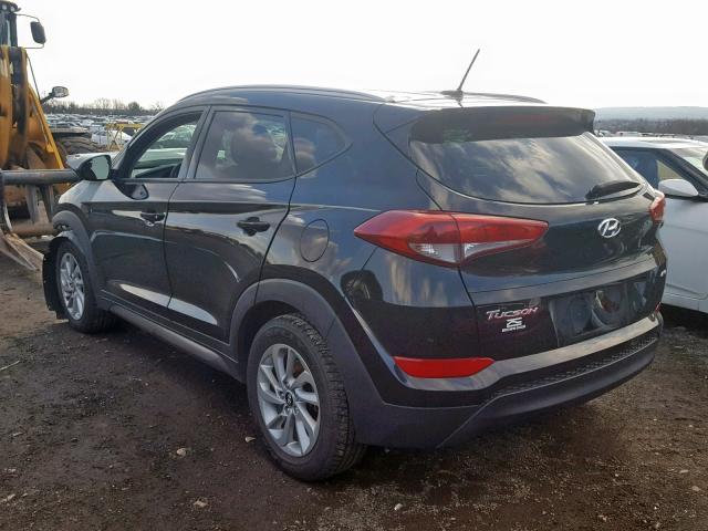 KM8J3CA46GU059616 - 2016 HYUNDAI TUCSON LIM BLACK photo 3