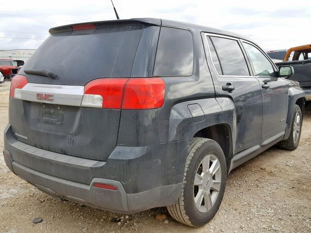 2CTALBEW5A6375030 - 2010 GMC TERRAIN SL GRAY photo 4