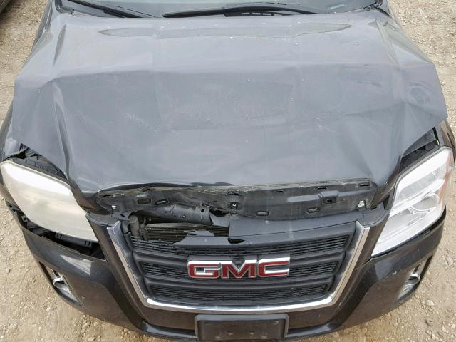 2CTALBEW5A6375030 - 2010 GMC TERRAIN SL GRAY photo 7