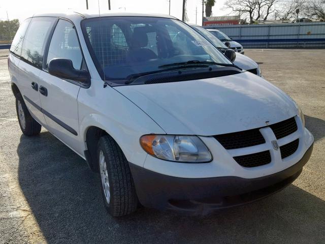 1D4GP21363B334303 - 2003 DODGE CARAVAN C/ WHITE photo 1