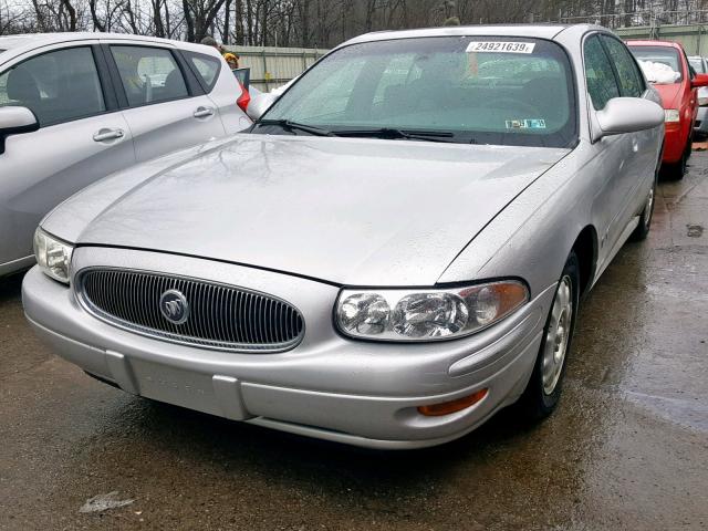 1G4HP54K824150694 - 2002 BUICK LESABRE CU SILVER photo 2