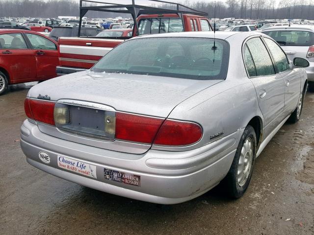 1G4HP54K824150694 - 2002 BUICK LESABRE CU SILVER photo 4