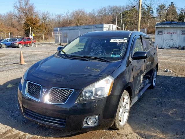 5Y2SP67069Z464786 - 2009 PONTIAC VIBE BLACK photo 2