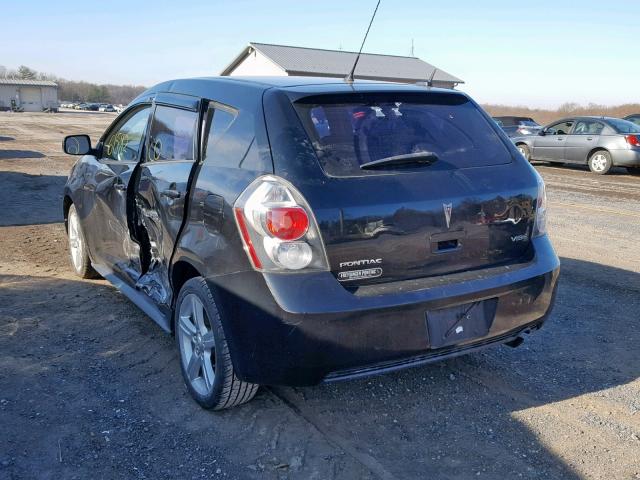 5Y2SP67069Z464786 - 2009 PONTIAC VIBE BLACK photo 3