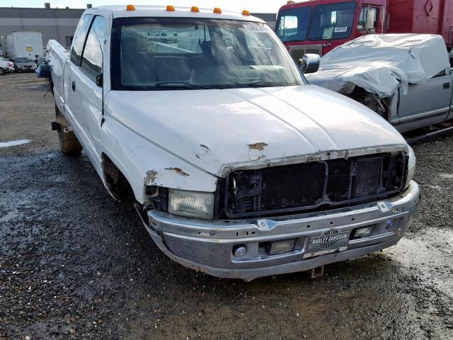 3B7MF33C9TM161357 - 1996 DODGE RAM 3500 WHITE photo 1