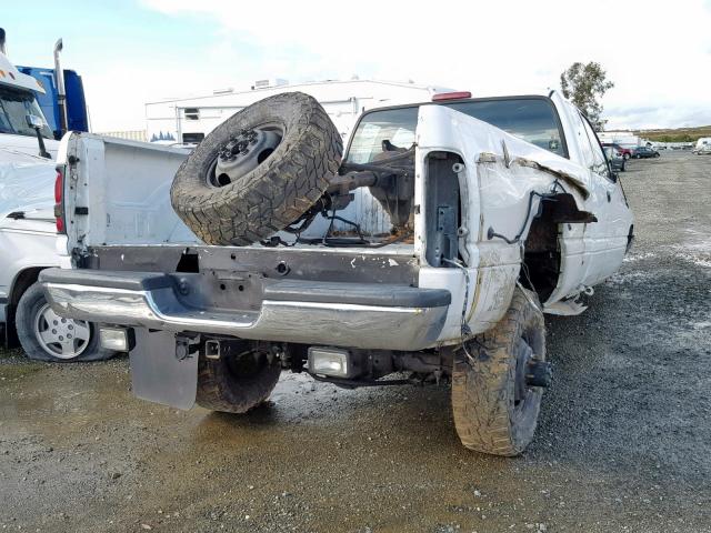 3B7MF33C9TM161357 - 1996 DODGE RAM 3500 WHITE photo 4