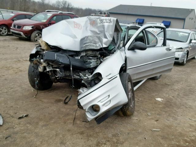 1G2NW12E43C321856 - 2003 PONTIAC GRAND AM G SILVER photo 2