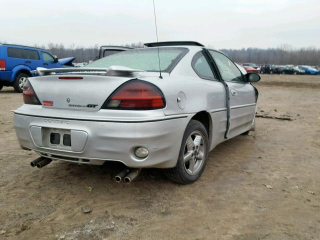 1G2NW12E43C321856 - 2003 PONTIAC GRAND AM G SILVER photo 4