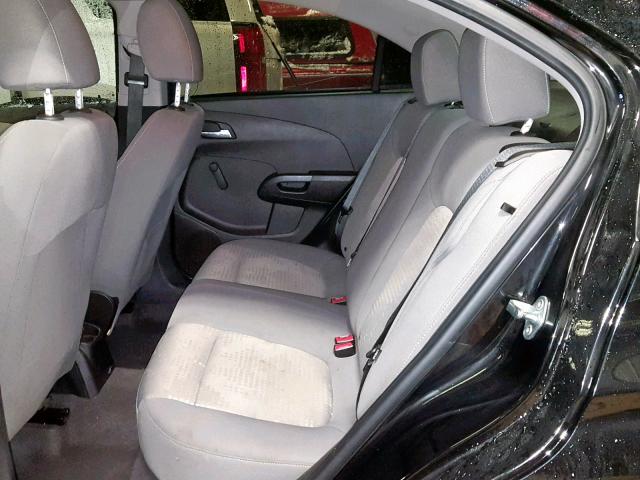 1G1JA5SH3C4115716 - 2012 CHEVROLET SONIC LS 黑色 照片 6