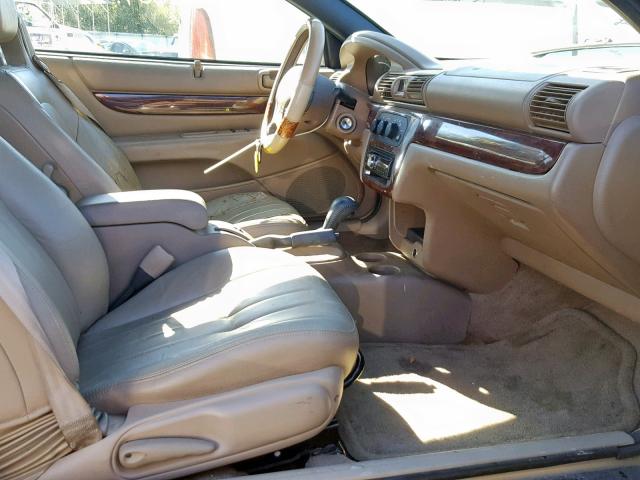 1C3EL55R22N349978 - 2002 CHRYSLER SEBRING LX GOLD photo 5