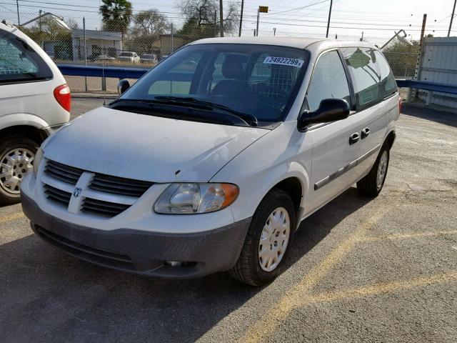 1D4GP21E66B511910 - 2006 DODGE CARAVAN C/ WHITE photo 2