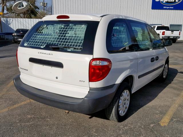 1D4GP21E66B511910 - 2006 DODGE CARAVAN C/ WHITE photo 4