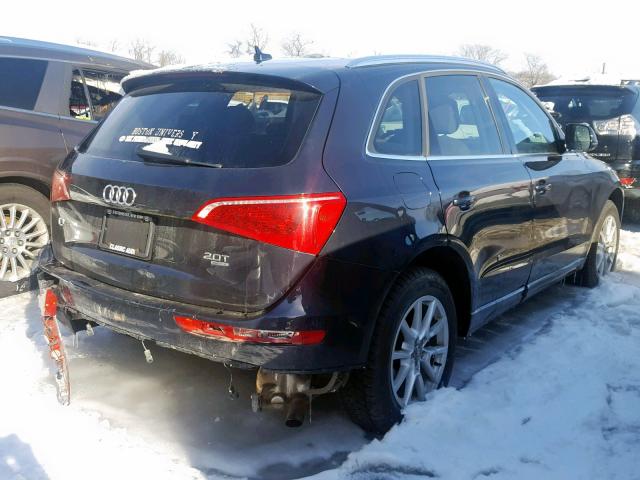 WA1LFAFP4CA123069 - 2012 AUDI Q5 PREMIUM BLUE photo 4