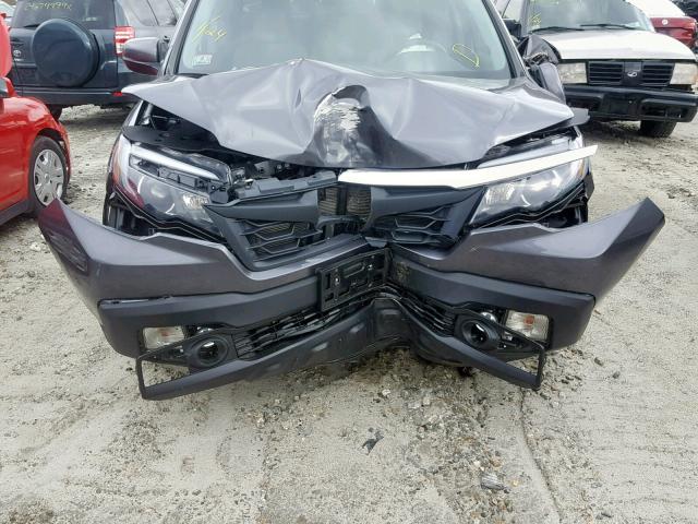 5FPYK3F57HB013611 - 2017 HONDA RIDGELINE GRAY photo 7