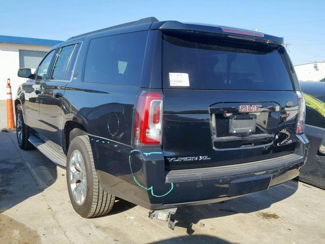 1GKS1HKC0FR500602 - 2015 GMC YUKON XL C BLACK photo 3