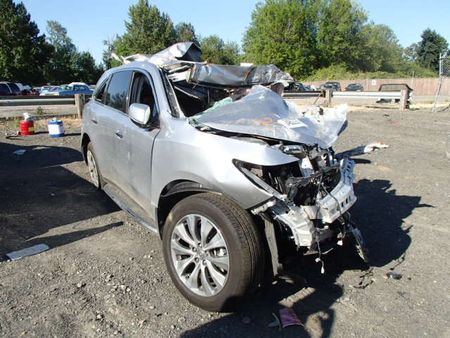 5FRYD4H46EB021271 - 2014 ACURA MDX TECH 银色 照片 1