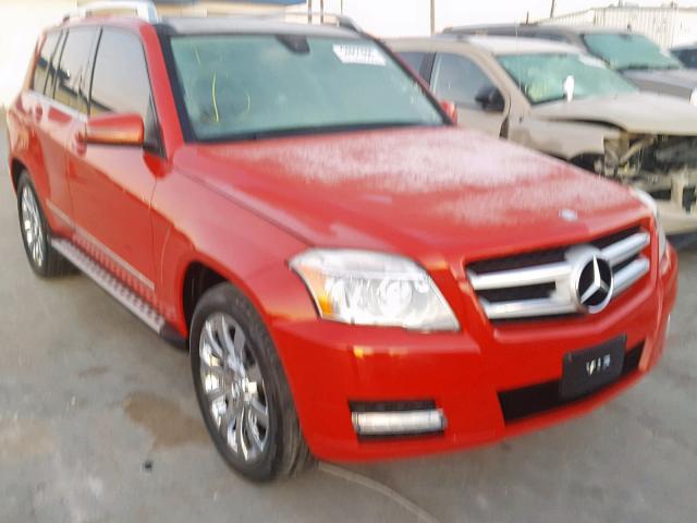 WDCGG5GB4BF683782 - 2011 MERCEDES-BENZ GLK 350 RED photo 1