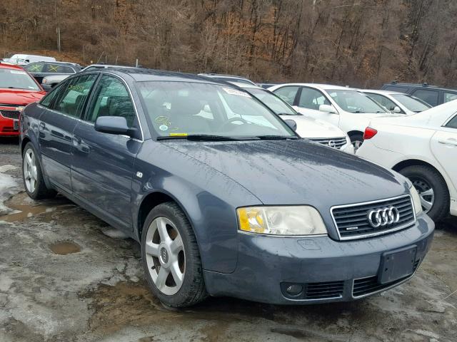 WAULT64B54N053253 - 2004 AUDI A6 3.0 QUA GRAY photo 1