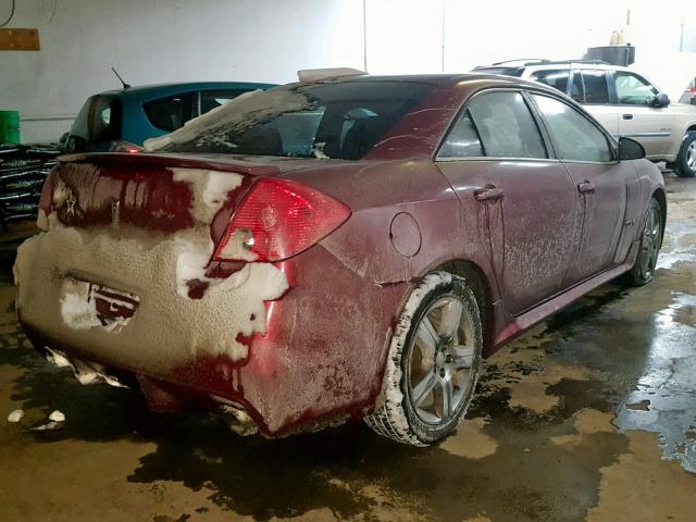 1G2ZM577084207962 - 2008 PONTIAC G6 GXP RED photo 4