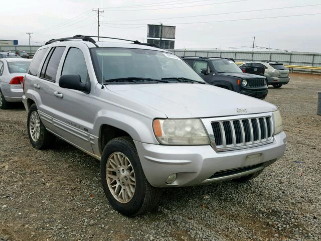 1J4GW58N64C259116 - 2004 JEEP GRAND CHER SILVER photo 1