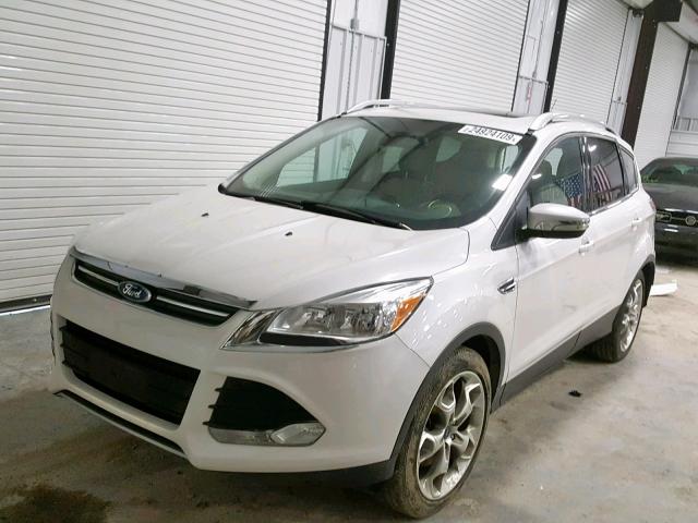 1FMCU0J92EUD24657 - 2014 FORD ESCAPE TIT WHITE photo 2