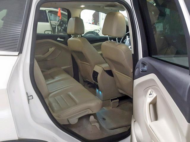 1FMCU0J92EUD24657 - 2014 FORD ESCAPE TIT WHITE photo 6