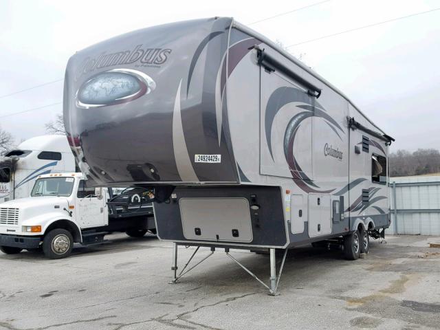 4X4FCMF20E6003688 - 2014 WILDWOOD 5TH WHEEL TWO TONE photo 2