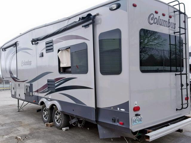 4X4FCMF20E6003688 - 2014 WILDWOOD 5TH WHEEL TWO TONE photo 3