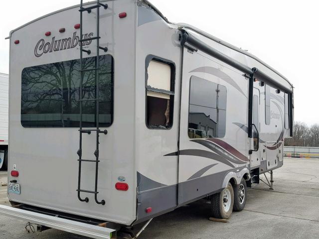 4X4FCMF20E6003688 - 2014 WILDWOOD 5TH WHEEL TWO TONE photo 4