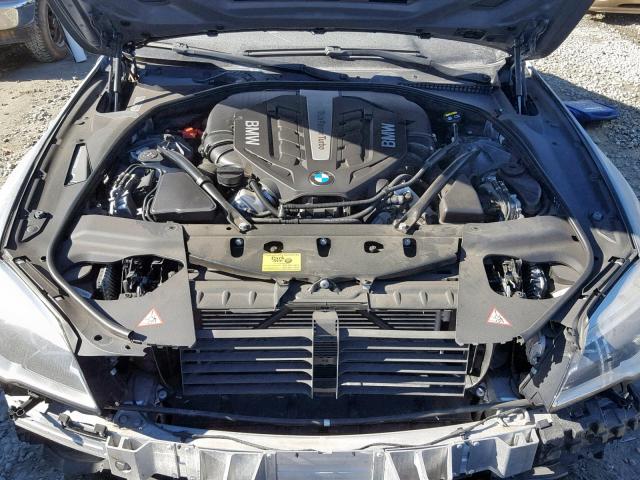 WBA6H7C53GGA05021 - 2016 BMW 650 XI GRAY photo 7