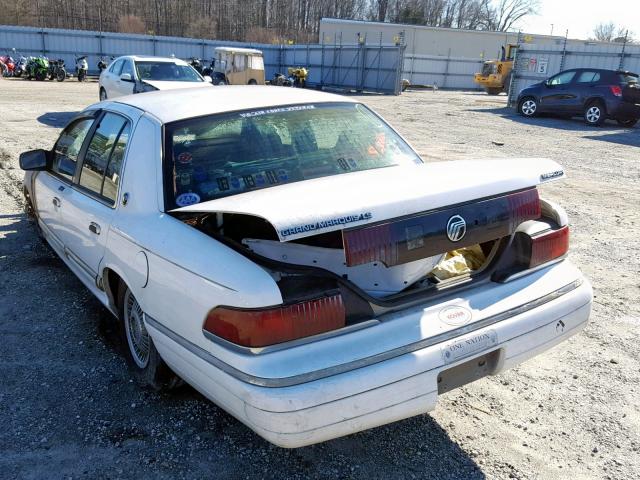 2MELM75W5RX679249 - 1994 MERCURY GRAND MARQ WHITE photo 3