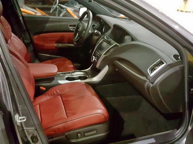 19UUB3F60JA006368 - 2018 ACURA TLX TECH+A GRAY photo 5