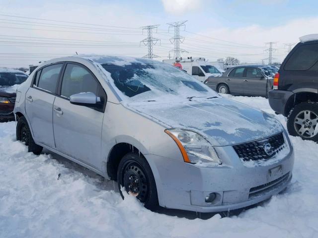 3N1AB61E08L645308 - 2008 NISSAN SENTRA 2.0 SILVER photo 1