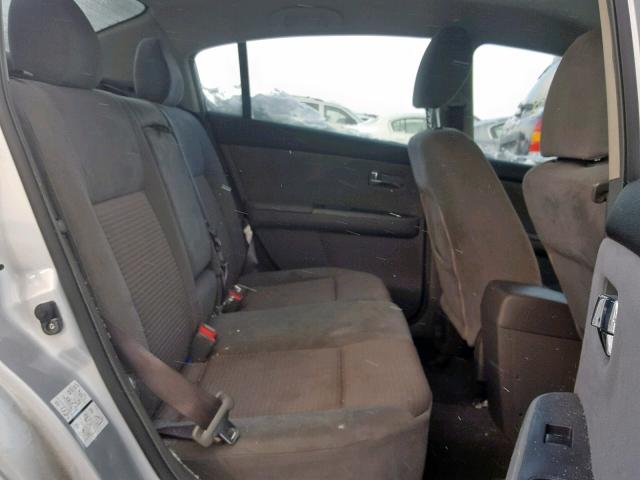 3N1AB61E08L645308 - 2008 NISSAN SENTRA 2.0 SILVER photo 6