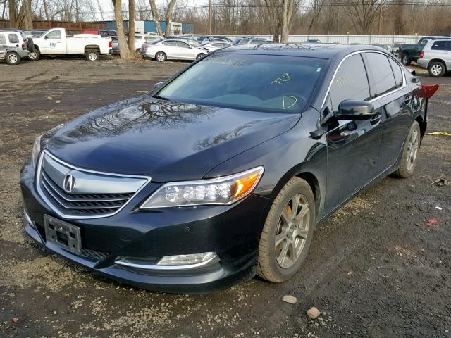 JH4KC1F93EC003779 - 2014 ACURA RLX ADVANC BLACK photo 2