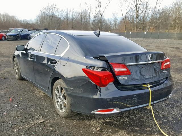 JH4KC1F93EC003779 - 2014 ACURA RLX ADVANC BLACK photo 3
