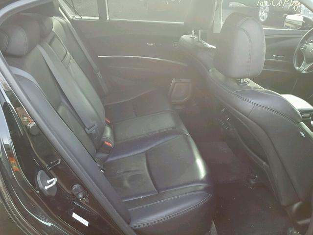JH4KC1F93EC003779 - 2014 ACURA RLX ADVANC BLACK photo 6