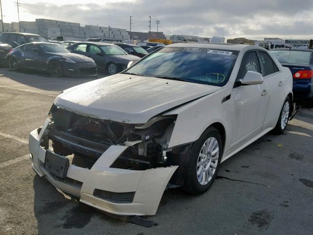 1G6DF5EG0A0135230 - 2010 CADILLAC CTS LUXURY CREAM photo 2