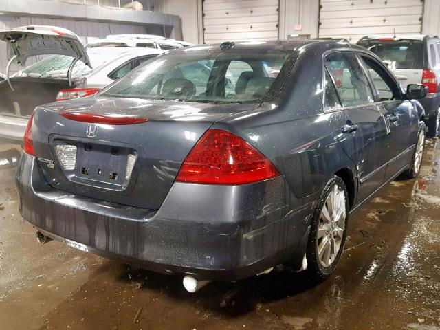 1HGCM66886A070559 - 2006 HONDA ACCORD EX GRAY photo 4