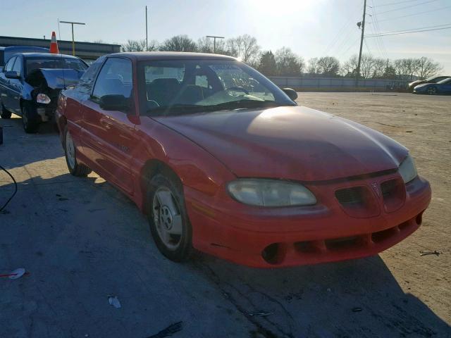 1G2NW12T7VC753925 - 1997 PONTIAC GRAND AM G RED photo 1