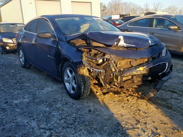 1G1ZB5ST6GF293120 - 2016 CHEVROLET MALIBU LS BLUE photo 1