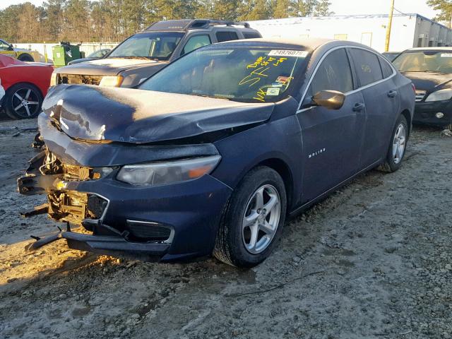 1G1ZB5ST6GF293120 - 2016 CHEVROLET MALIBU LS BLUE photo 2
